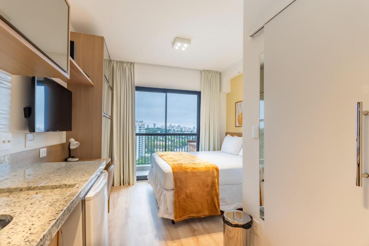 Loft Estiloso No Brooklin Ao Lado Do Metro Apartamento